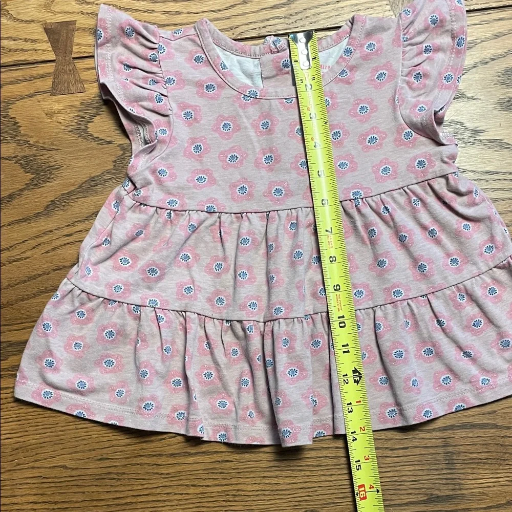 Isaac Mizrahi size 3T Kids Pink Floral Blouse